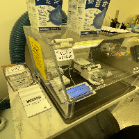 Mettler Toledo XPR Analytical Balance System with Dust Hood and Printer image 1